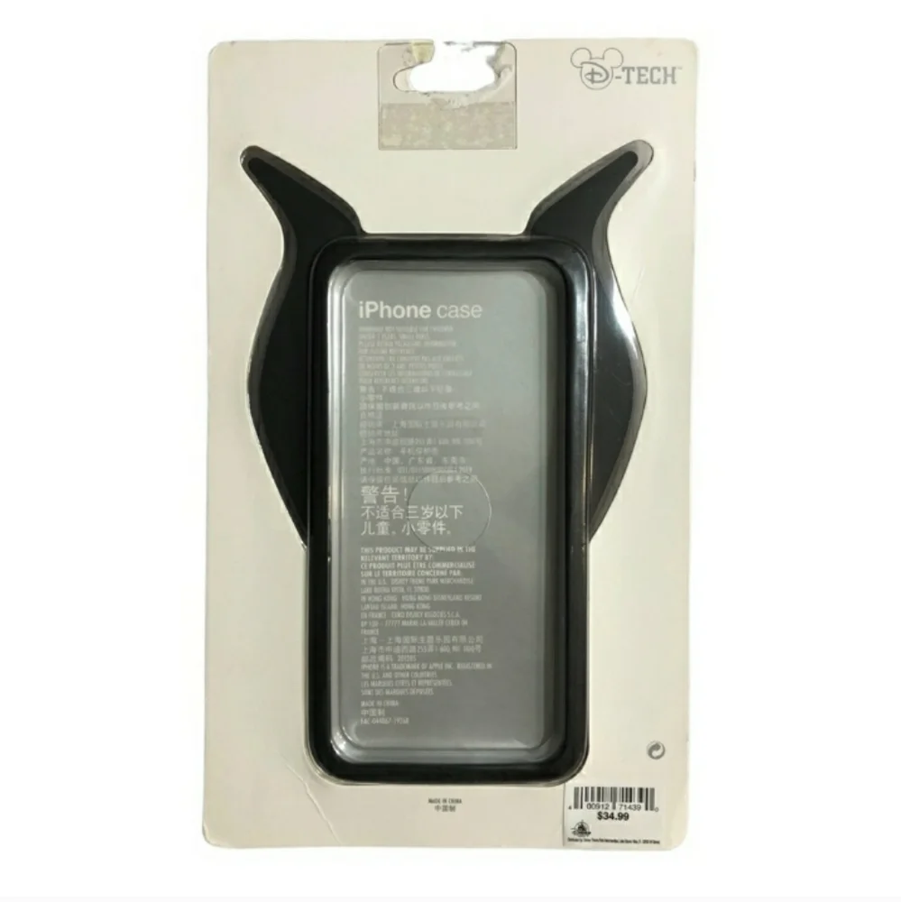 DISNEY D-Tech Maleficent Phone Cover for iPone XS MaxNEW!
